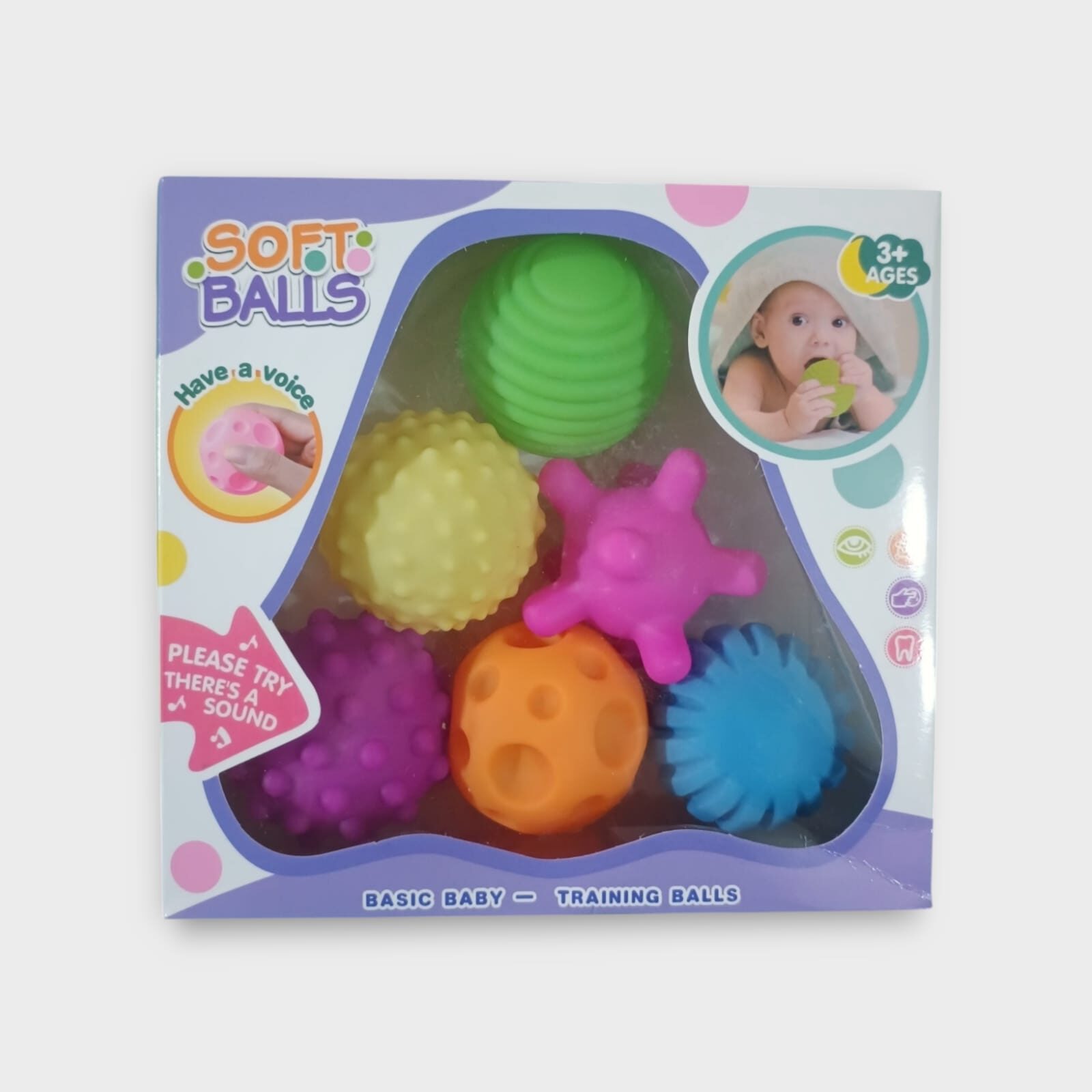 Pelotas Sensoriales para Bebés