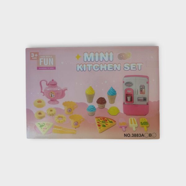 Set Mini Refrigerador, Helados y Alimentos - Imagen 2