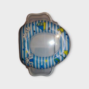 Adaptador de Baño Infantil – Suave, Acolchado y Antideslizante - celeste