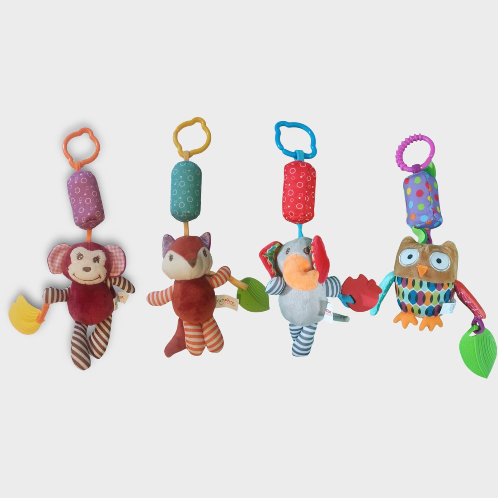 Peluches Colgantes con Sonajero