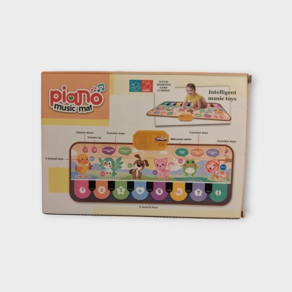 Piano Musical Mat 80x30 cm – Alfombra Interactiva para Bebés y Niños - Imagen 2