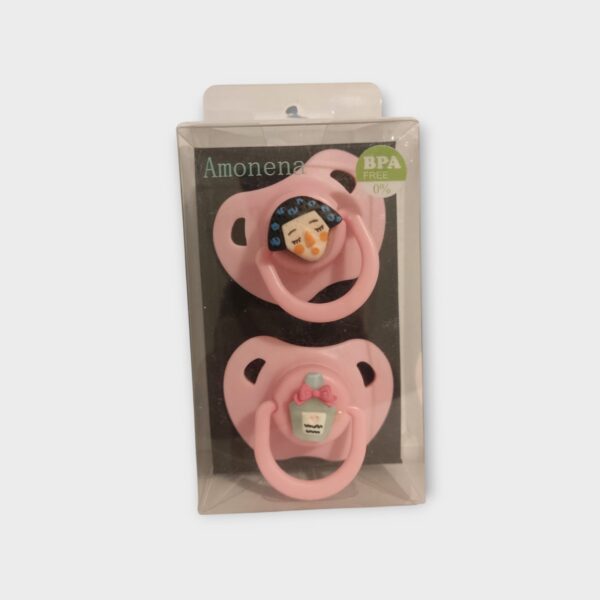 Set de 2 Chupetes con Diseños Tiernos - Imagen 2