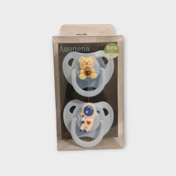 Set de 2 Chupetes con Diseños Tiernos - Imagen 3