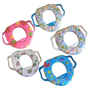 Adaptador de Baño Infantil – Suave, Acolchado y Antideslizante