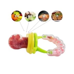 Chupete para fruta con sonajero
